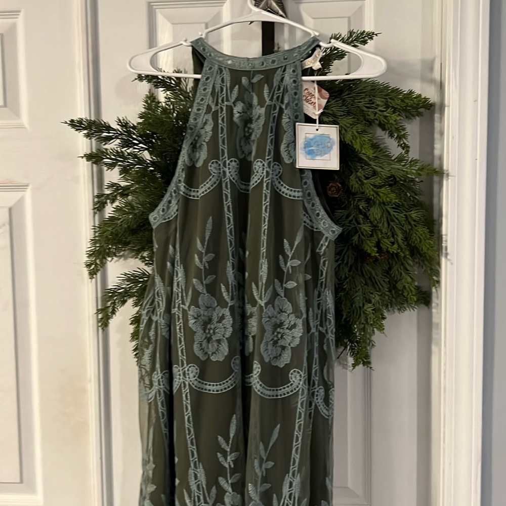 Cloud Ten Sage Green Dress
